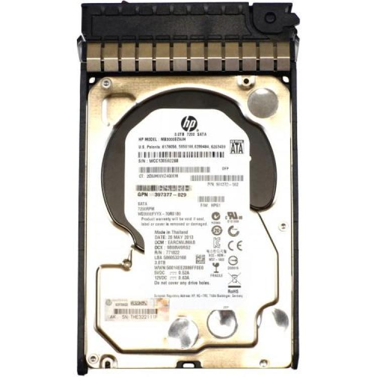 Жесткий Диск HP (Western Digital) RE WD3000FYYX 3Tb (U600/7200/64Mb) NCQ TLER 6G RAFF SATAIII For Gen5 Gen5p Gen6 Gen7(695502-007)