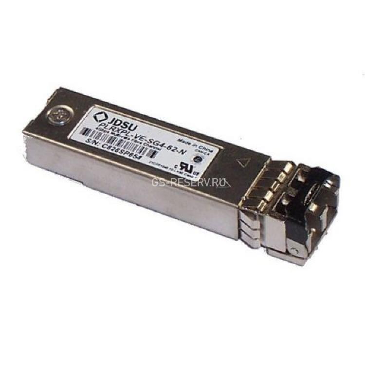 Transceiver SFP JDSU (JDS Uniphase) 1Gbps 1000Base-SX SMF Short Wave 850nm 350m Pluggable miniGBIC FC2x(64P0241)