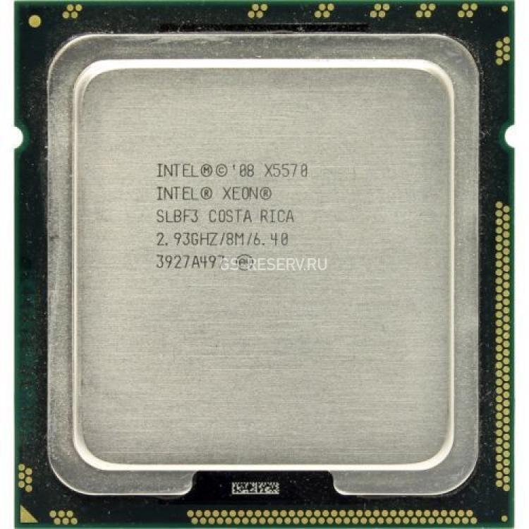 Процессор Intel Xeon 2933Mhz (6400/L3-8Mb) Quad Core Socket LGA1366 Nehalem-EP(SLBF3)