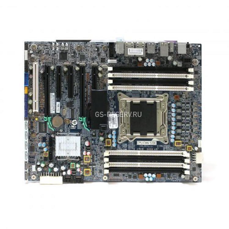 Материнская Плата HP iC602 Socket LGA2011 8DDRIII 6SATAII 2PCI-E16x 2PCI-E8x PCI-E4x PCI 2LAN1000 AC97-8ch IEEE1394 ATX For z420(619559-001)