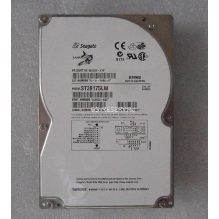 Жесткий Диск Seagate Barracuda 18LP 9,1Gb (U80/7200/1Mb) 68pin U80SCSI(9L6002)