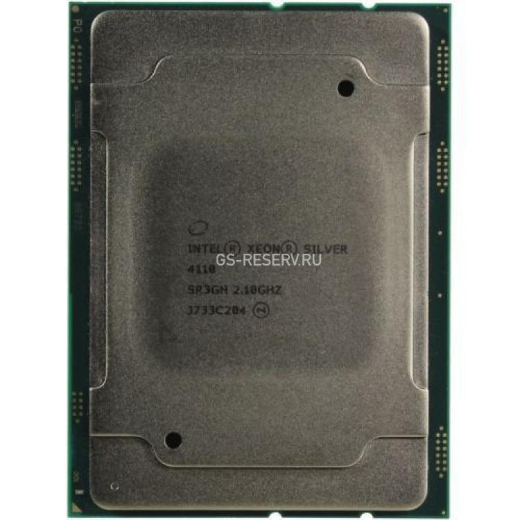 Процессор Intel Xeon Silver 4110 2100(3000)Mhz L3-11Mb 9600 8x Core 85Wt Socket LGA3647 Skylake(SR3GH)