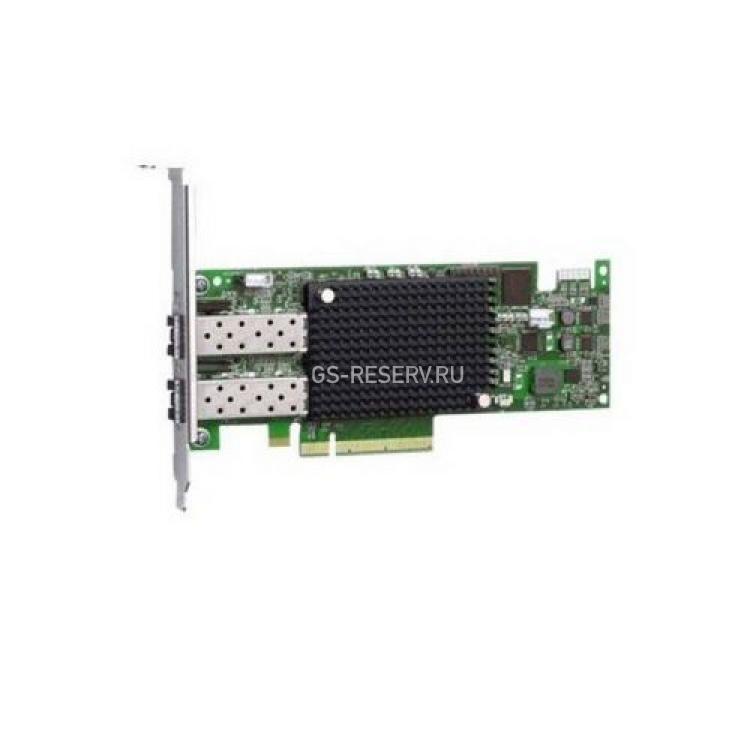 Сетевой Адаптер IBM (Emulex) 2x16Гбит/сек Dual Port Fibre Channel HBA LP PCI-E8x For x3650M5 x3650M4 x3630M4 x3550M5 x3550M4 x3500M5 x3500M4 x3300M4 x3250M5 x3850X6 x3950X6 nx3650M5(81Y1665)