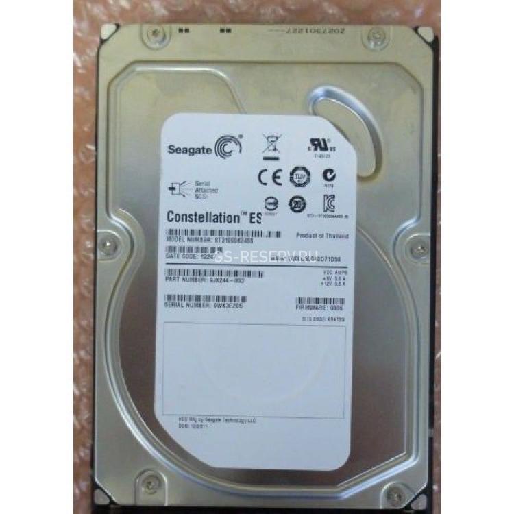 Жесткий Диск Seagate Constellation ES 1Tb (U600/7200/16Mb) 6G SAS 3,5"(9JX224)