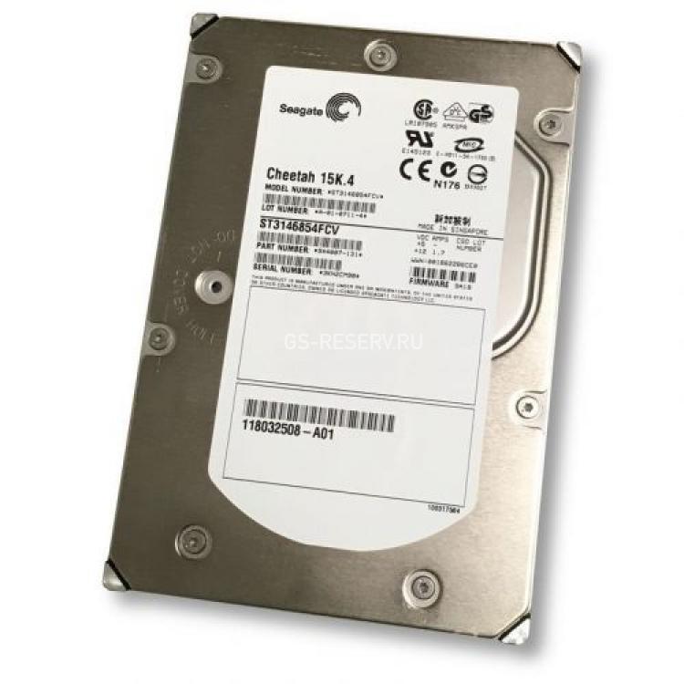 Жесткий Диск Seagate Cheetah 15K.4 146,8Gb (U4096/15000/16Mb) 40pin Fibre Channel 3,5"(ST3146854FCV)