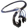Шлейф SAS Intel 1xSFF-8087 (mSASx4) To 4xSATA (4xSATA Жесткий Диск или Корзина) SGPIO 65cm/0,65m(E65899)