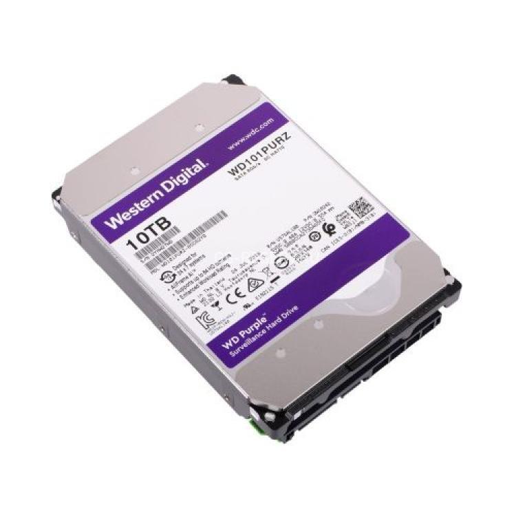Жесткий Диск Western Digital Purple 10Tb (U600/7200/256Mb) AF 6G SATAIII(WD101PURZ)