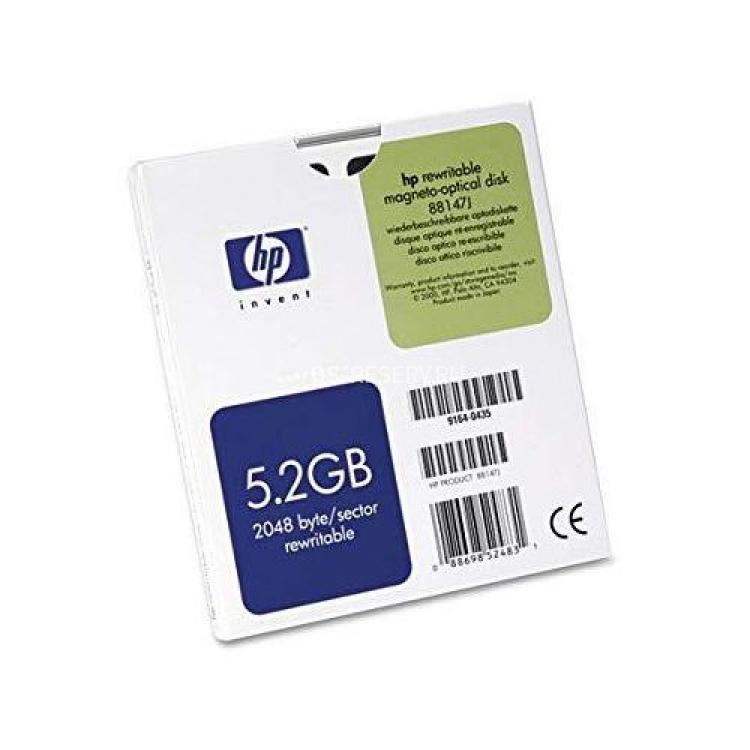 Магнитооптический диск HP 5,2Gb 2048bps 8x RW(88147J)