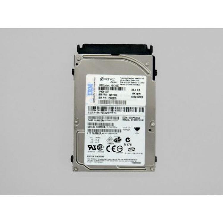 Жесткий Диск IBM ESXSST936701LCFN (Seagate) Savvio SCSI ST936701LC 36,4Gb (U320/10000/8Mb) 80pin U320SCSI SFF 2,5"(30R5098)