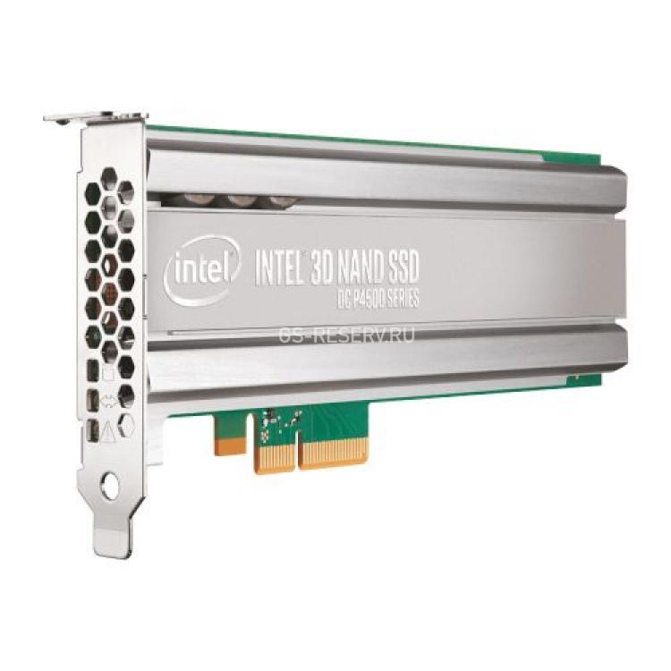 Твердотелый Накопитель SSD Intel SSD DC P4500 Series 8Tb 3,2Гб/сек TRIM HHHL TLC 3D NAND PCI-E4x 3.1(SSDPEDKX080T710)