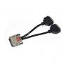 Кабель AMD VHDCI to Dual DVI For ATI FireMV(6111020400G)