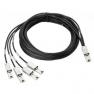 Кабель SAS HP 1xSFF-8088 (miniSAS) To 4xSFF-8088 (miniSAS) 400cm/4m For Connecting BladeSystem Interconnects Business Class Libraries Tape Autoloaders Tape Rack-mount Kits(AN976A)