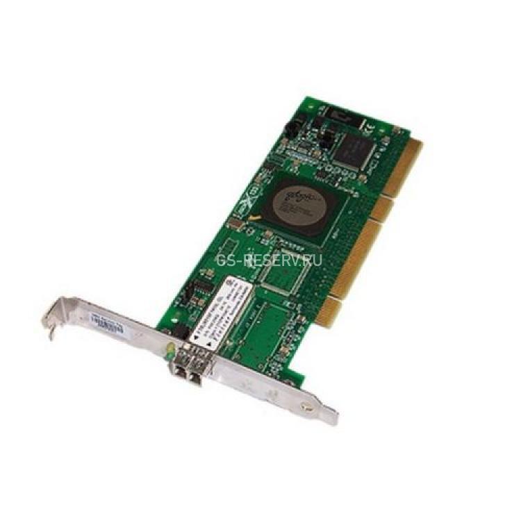 Сетевой Адаптер Dell (Qlogic) 2Гбит/сек Single Port Fibre Channel HBA LP PCI-X(4U852)