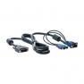 KVM Кабель HP Video&2xPS/2 15cm+160cm For AF611A(438602-002)