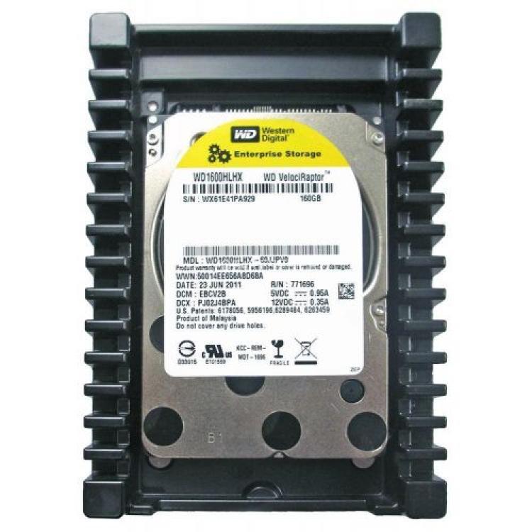 Жесткий Диск Western Digital VelociRaptor 160Gb (U600/10000/32Mb) RAFF 6G SATAIII 2,5"(WD1600HLHX)