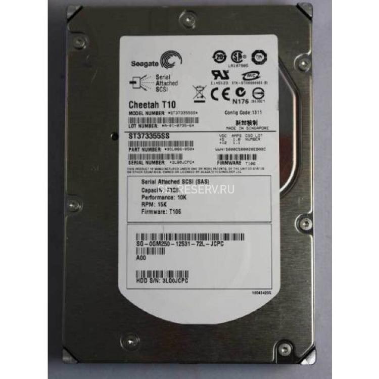 Жесткий Диск Seagate Cheetah T10 73,4Gb (U300/10000/16Mb) SAS 3,5"(9DL066)