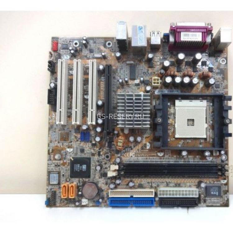 Материнская Плата Foxconn SIS761GX S754 2DDR400 2SATA U133 PCI-E16x 3PCI SVGA AC97 LAN mATX(761GXK8MC-S)