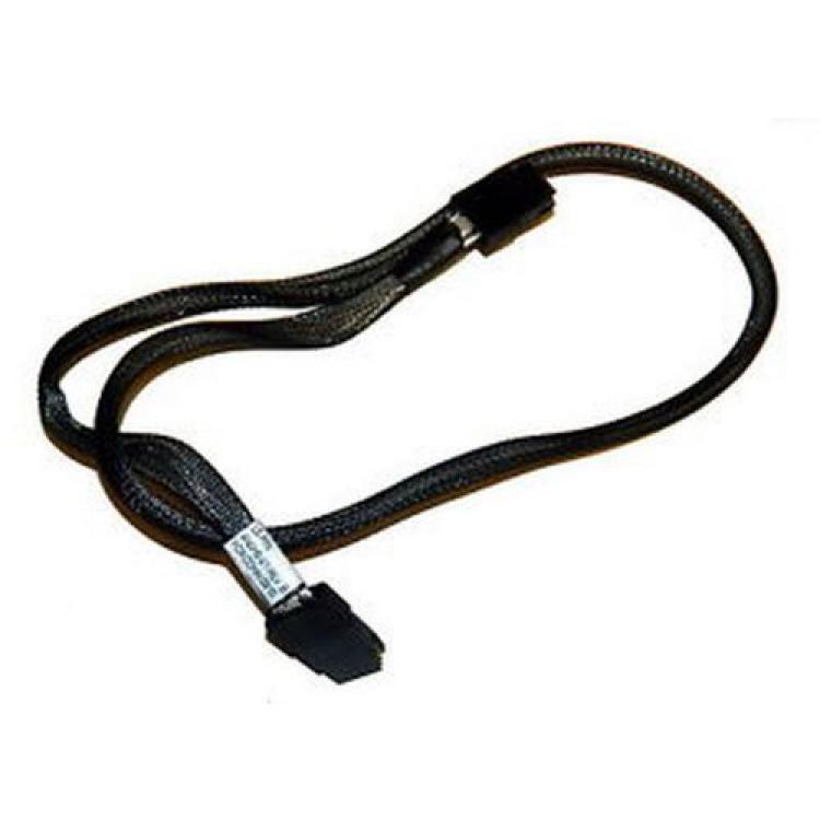 Шлейф SAS HP 1xSFF-8087 (mSASx4) To 1xSFF-8087 (mSASx4) 84cm/0,84m For SA P410 P212 To DL320G6 DL180G6 DL360G6 DL370G6 DL380G6 DL385G5p DL385G6 DL585G6 DL785G6 ML330G6 NL370G6 P800(498426-001)