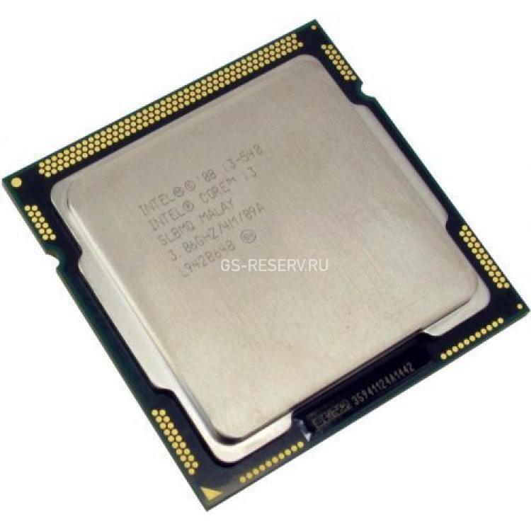 Процессор Intel Core i3 3066Mhz (2500/L3-4Mb) 2x Core Socket LGA1156 Clarkdale(i3-540)