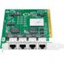 Сетевая Карта HP Quad Port Gigabit Ethernet Adapter iFW82546GB 4x1000Мбит/сек 4xRJ45 PCI/PCI-X(AB545A)