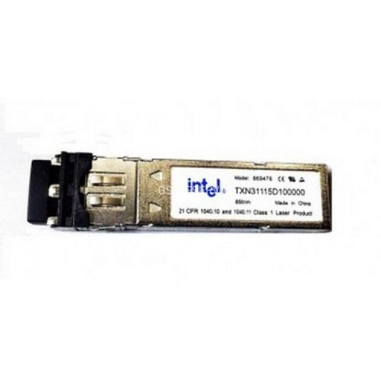Transceiver SFP Intel 4Gbps 1000Base-SX SMF Short Wave 850nm 350m Pluggable miniGBIC FC(TXN31115D000000)