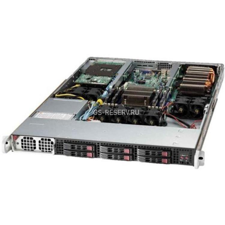 Платформа SuperMicro SuperServer Socket LGA2011-3 iC612 8DDR4 6xSATAIII 6xHotSwap 2,5" 3PCI-E16x 2.0 PCI-E8x 2GbLAN IPMI 1400Wt E-ATX 1U(SC118GTS-1K43BP2)