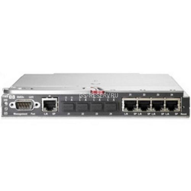 Модуль HP GbE2c Layer2/3 Ethernet Blade Switch Ethernet Blade Switch 4xRJ45 4xSFP For HP ProLiant BL685cG7 BL685cG6 BL685cG5 BL680cG7 BL680cG5 BL660c Gen8 BL620cG7 BL495cG6 BL495cG5 BL490cG7 BL490cG6 BL465c Gen8 BL465cG7 BL465cG6(438475-001)