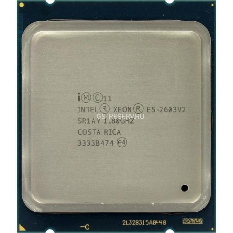 Процессор Intel Xeon E5 1800Mhz (6400/L3-10Mb) Quad Core 80Wt Socket LGA2011 Ivy Bridge(E5-2603V2)