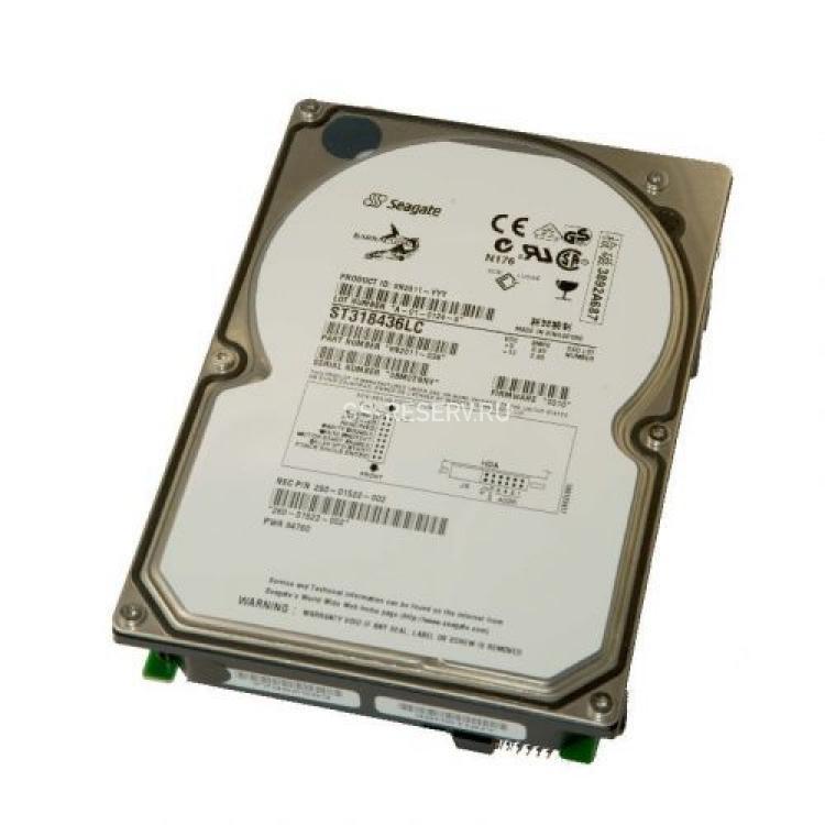 Жесткий Диск Seagate Barracuda 18XL 18,4Gb (U160/7200/2Mb) 80pin U160SCSI(9N2011)