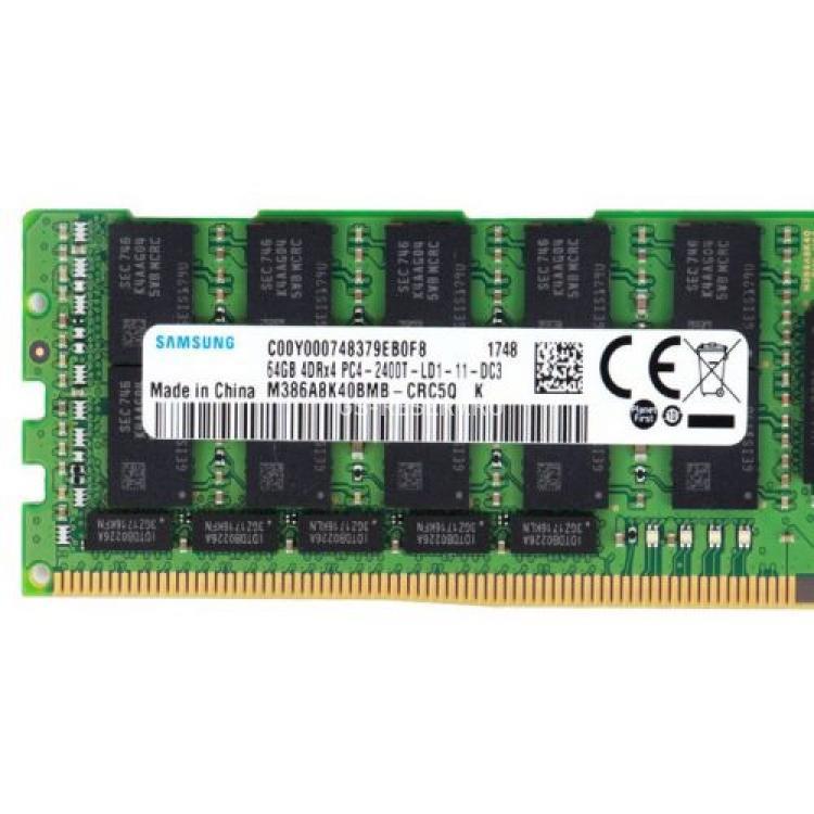 Оперативная Память DDR4-2400 Samsung 64Gb 8DRx4 REG ECC Load Reduced PC4-19200T-LZ2(M386A8K40BMB-CRC)
