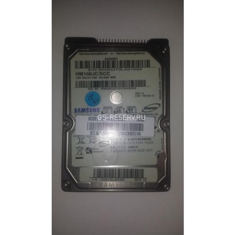 Жесткий Диск Samsung Spinpoint M60 100Gb (U100/5400/8Mb) IDE 2,5"(HM100JC)