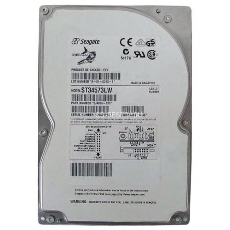 Жесткий Диск Seagate Barracuda 9LP 4,55Gb (U80/7200/1Mb) 68pin U80SCSI(ST34573LW)