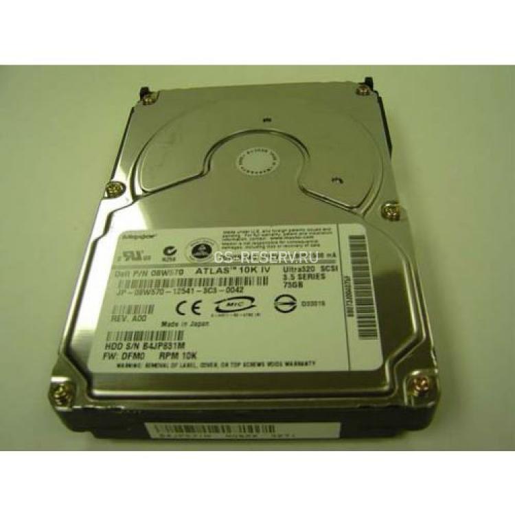 Жесткий Диск Maxtor Atlas 10K-IV 73,4Gb (U320/10000/8Mb) 80pin U320SCSI(8B073J0)