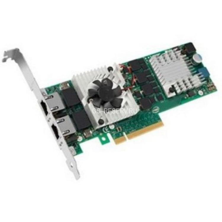 Сетевая Карта Dell (Intel) 10Gigabit AT Copper Server Adapter 82598EB 10Гбит/сек RJ45 LP PCI-E8x(540-10805)