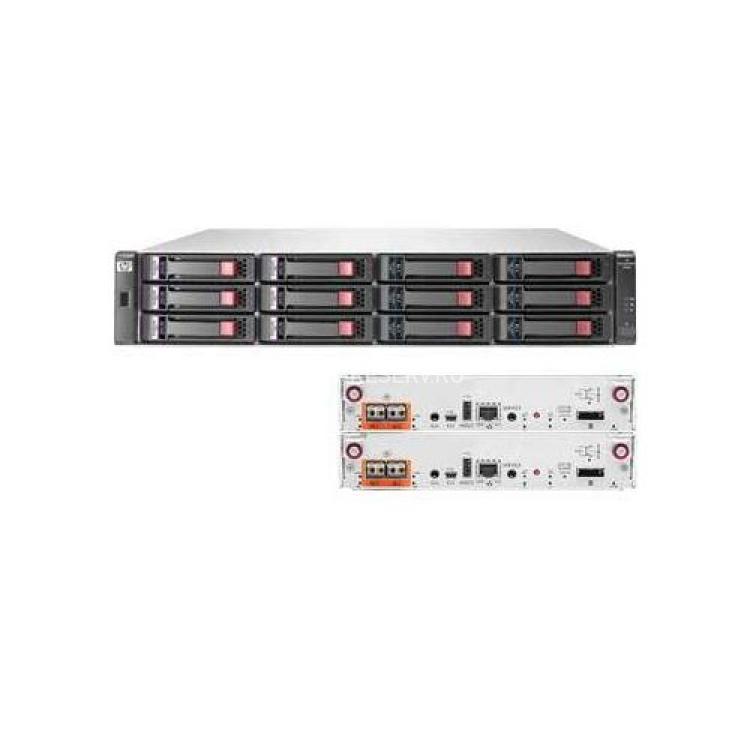 Система Хранения HP P2000 G3 FC MSA Dual Controller LFF Modular Smart Array System 12xSAS/SATA LFF 3,5'' I/O 2xControllers SAS/FC 2x595Wt 2U(AP845A)