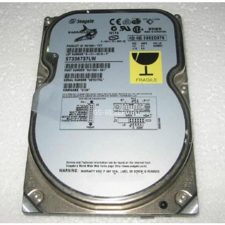 Жесткий Диск Seagate Barracuda 36ES 36,7Gb (U160/7200/2Mb) 68pin U160SCSI(ST336737LW)