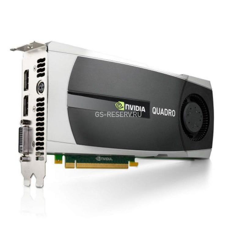Видеокарта PNY Nvidia Quadro 5000 2,56Gb 320Bit GDDR5 DVI 2xDP miniDin (3D Glasses) SLI HDCP PCI-E16x 2.0(VCQ5000-PB)