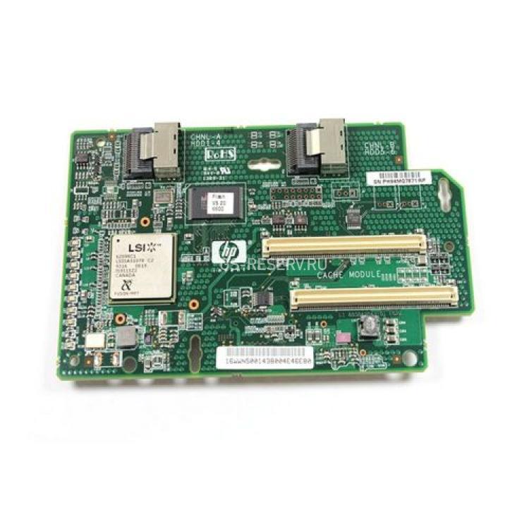 Контроллер SAS RAID HP Smart Array 256(512)Mb Int-2xSFF8087 8xSAS/SATA RAID60 U300 Mezzanine For Proliant DL360G5 DL365G1 DL365G5 StorageWorks 9000 VLS9000(399550-B21)