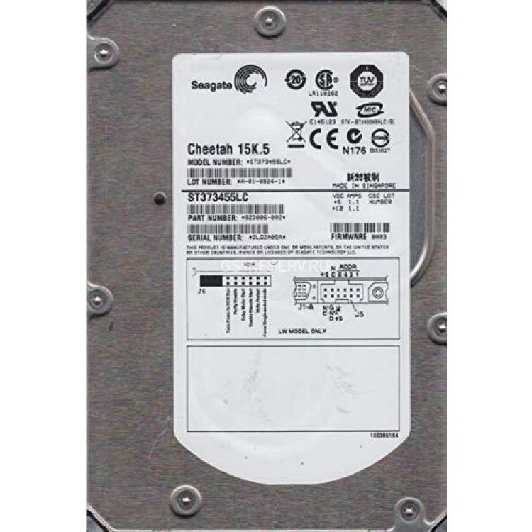 Жесткий Диск Seagate Cheetah 15K.5 73,4Gb (U320/15000/16Mb) 80pin U320SCSI(ST373455LC)