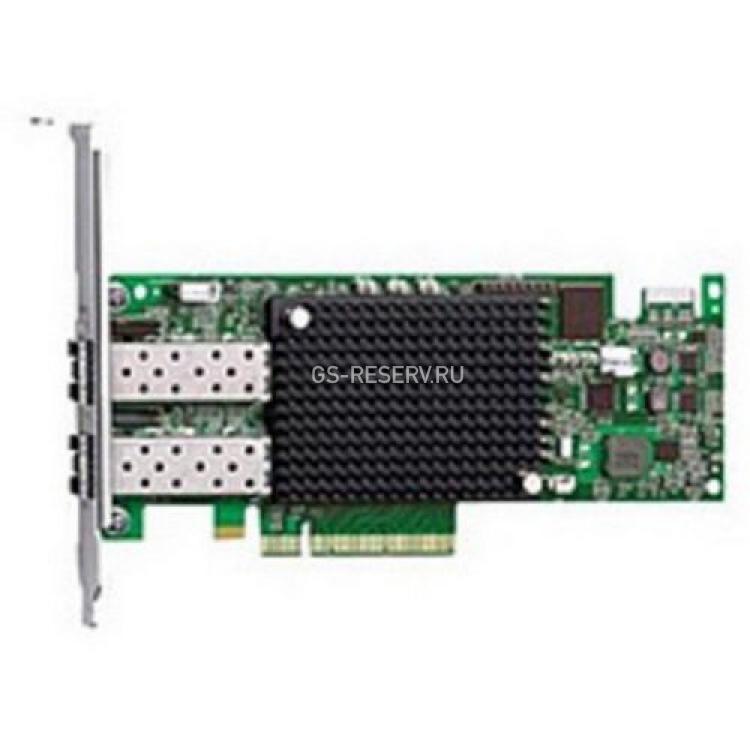 Сетевой Адаптер Emulex 2x8Гбит/сек Dual Port Fibre Channel HBA LP Smart Diagnostic PCI-E8x(P003696-91A)