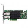 Сетевой Адаптер Emulex 2x8Гбит/сек Dual Port Fibre Channel HBA LP Smart Diagnostic PCI-E8x(P003696-91A)