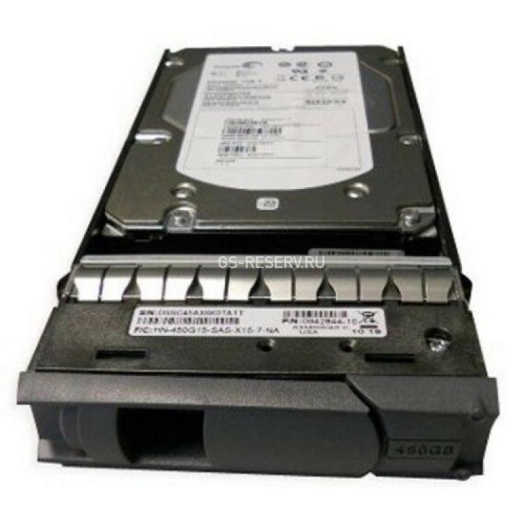 Жесткий Диск Network Appliance (NetApp) (Seagate) Cheetah 15K.6 ST3450856SS 450Gb (U300/15000/16Mb) 6G SAS 3,5" For DS4243 DS4246 FAS2220 FAS2240 IBM EXN3000(45E7975)