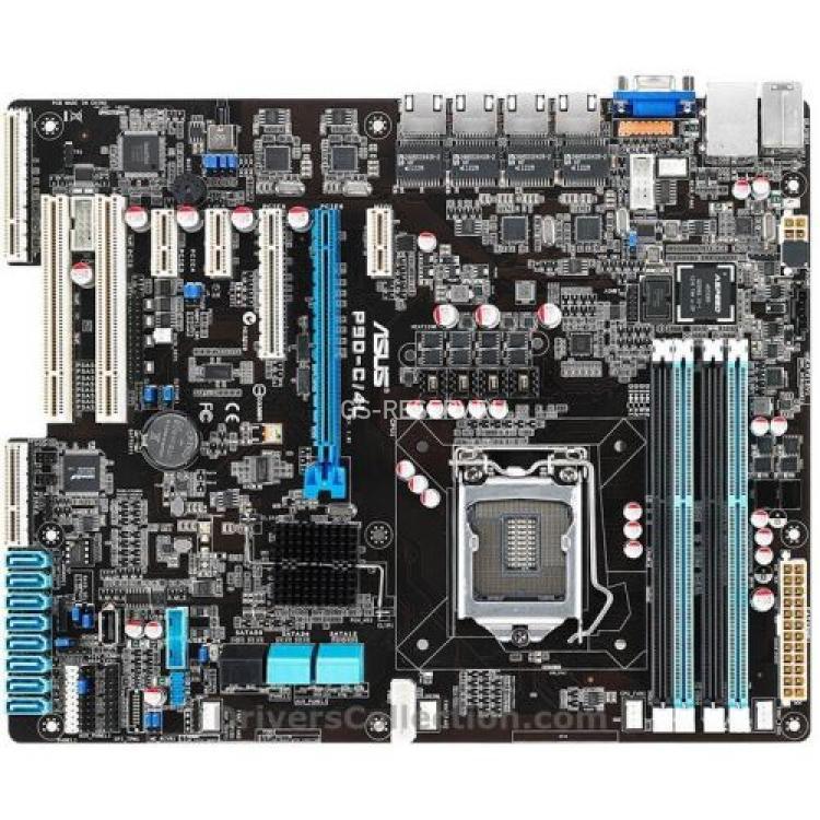 Материнская Плата ASUS c224 S1150 4DualDDRIII 4SATAIII 3SATAII PCI-E16x PCI-E8x PCI-E1x 3PCI 2LAN1000 SVGA ATX(P9D-V)