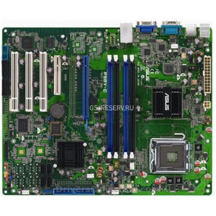 Материнская Плата Asus iE3200 S775 4DualDDRII-800 6SATAII U100 PCI-E16x 2PCI-E8x 2PCI 2LAN1000 SVGA ATX 1U(P5BV-C)