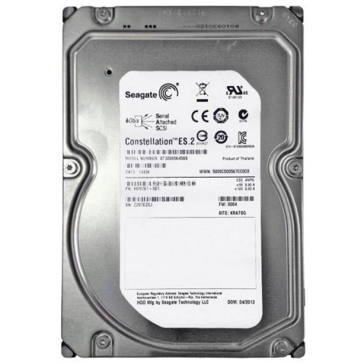 Жесткий Диск Seagate Constellation ES.2 2Tb (U600/7200/64Mb) 6G SAS 3,5"(ST32000645SS)