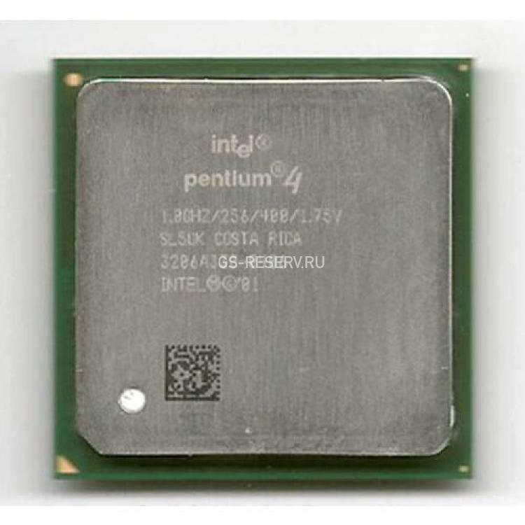 Процессор Intel Pentium IV 1800Mhz (256/400/1.75v) Socket478 Willamette(SL5UT)