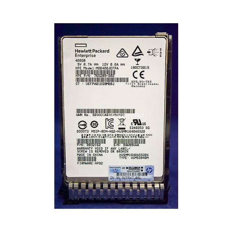 Твердотелый Накопитель SSD SAS HP MO0400JEFPA (HGST) UltraStar SSD1600MM 400Gb U1200 MLC 12G SAS 2,5" For P2000 G3 MSA2052 MSA2050 MSA2042 MSA2040 MSA2000 MSA1050 MSA1040 D2700 Proliant Gen5 Gen6 Gen7 Gen8 Gen9 Gen10(787336-001)