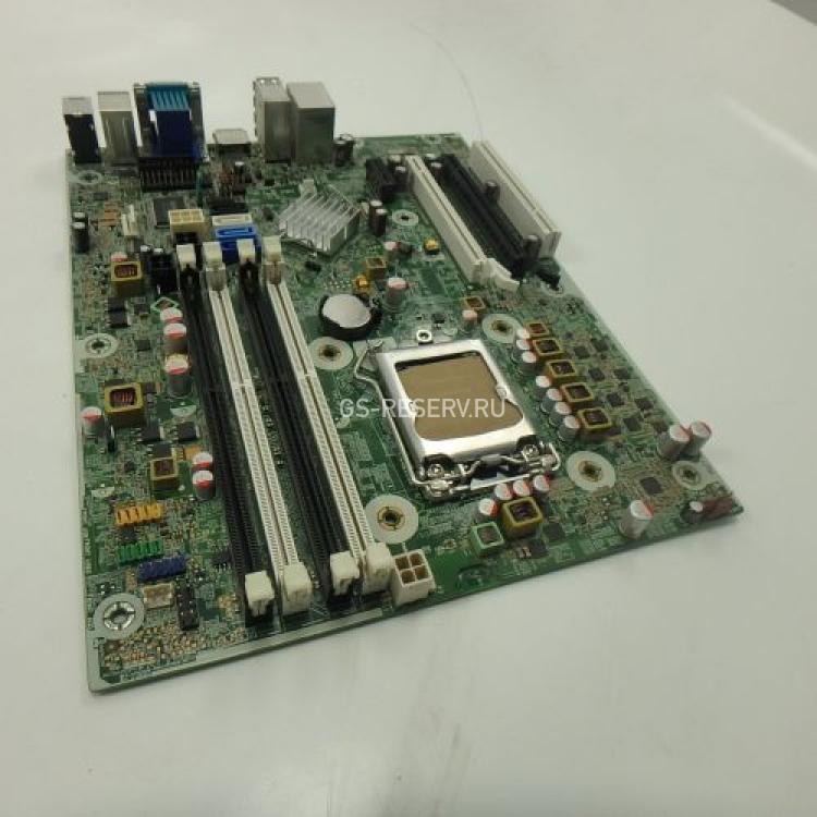 Материнская Плата HP iQ77 S1155 4DualDDRIII 4SATAII 2PCI-E16x PCI-E1x PCI SVGA DP LAN1000 AC97-6ch mBTX For Elite 8300 MT (Microtower) Elite 8300 SFF (Small Form Factor)(657094-501)