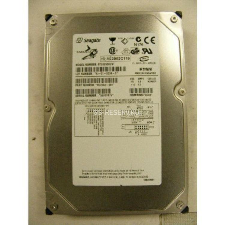 Жесткий Диск Seagate Barracuda 36ES2 36,9Gb (U160/7200/2Mb) 68pin U160SCSI(ST336938LW)