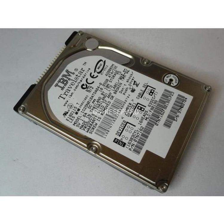 Жесткий Диск IBM Travelstar 10,05Gb (U100/4200/2Mb) IDE 2,5"(07N7433)